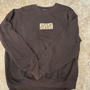 iamkokola dior brown crewneck